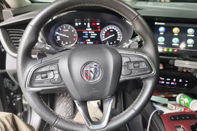 Used Buick Envision 2023 Encore Plus 652T Five-Seat All-Wheel-Drive Luxury Model Steering Wheel