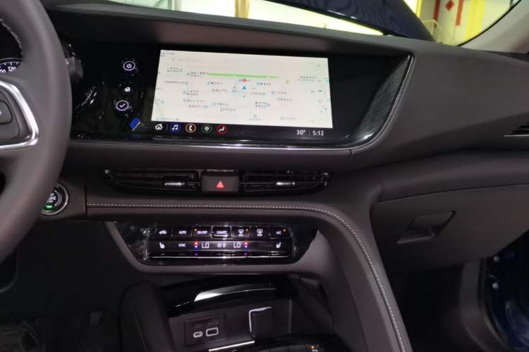 Used Buick Envision 2023 Encore Plus 652T Five-Seat Luxury Model Audio And AC Panel