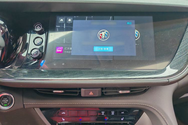 Used Buick Envision 2023 Encore S 652T Two-Wheel-Drive Luxury Model Audio And AC Panel