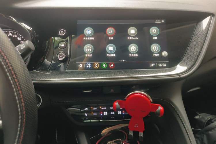 Used Buick Envision 2023 Encore S GS Four-Wheel Drive Sport Model Audio And AC Panel