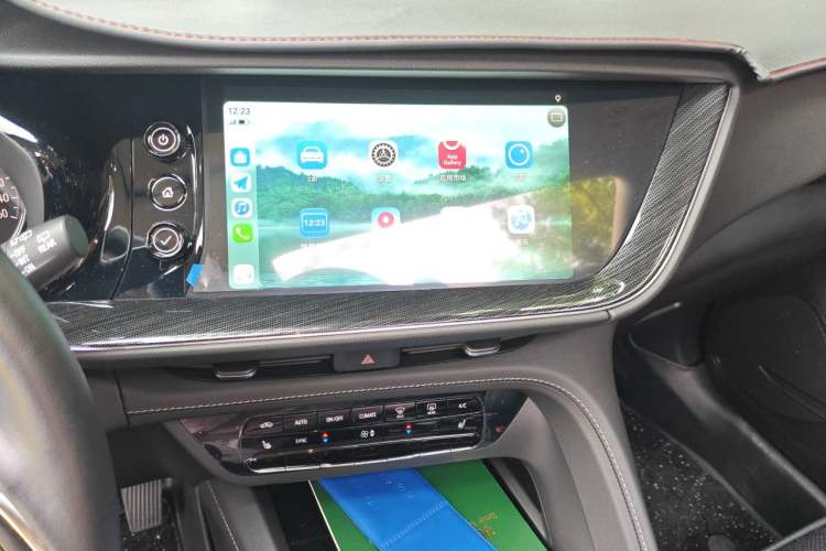 Used Buick Envision 2023 Encore Plus 652T Five-Seat Luxury Model Audio And AC Panel