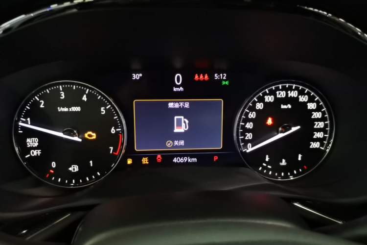 Used Buick Envision 2023 Encore Plus 652T Five-Seat Luxury Model Instrument Cluster
