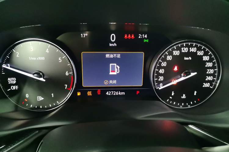 Used Buick Envision 2023 Encore S 652T Two-Wheel-Drive Luxury Model Instrument Cluster