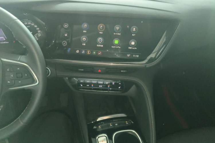 Used Buick Envision 2023 Encore S 552T Two-Wheel Drive Luxury Model Audio And AC Panel