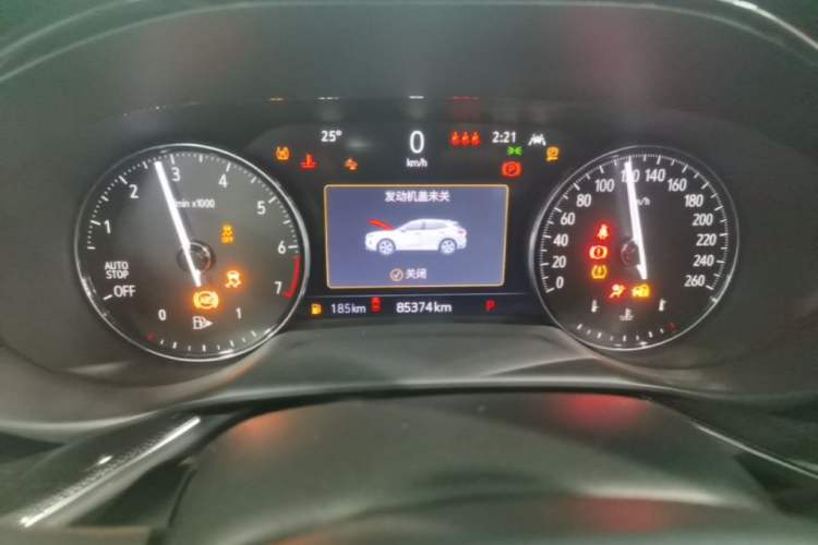 Used Buick Envision 2023 Encore S 552T Two-Wheel Drive Luxury Model Instrument Cluster