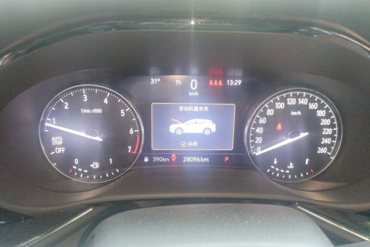 Used Buick Envision 2023 Encore Plus 652T Five-Seat Luxury Model Instrument Cluster