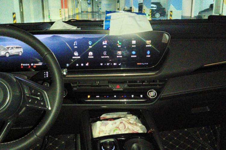 Used Buick Envision 2024 Encore Plus 28T Two-Wheel Drive Luxury Edition Audio And AC Panel