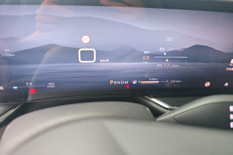 Used Buick Envision 2024 Encore Plus 28T Two-Wheel Drive Luxury Edition Odometer Close Up