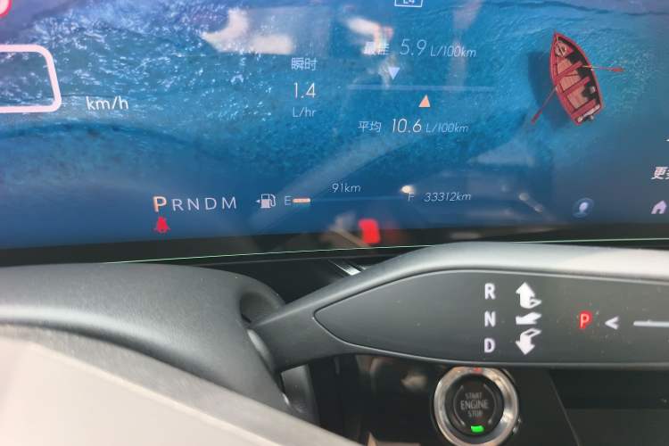 Used Buick Envision 2024 Encore Plus 28T Two-Wheel Drive Luxury Edition Odometer Close Up