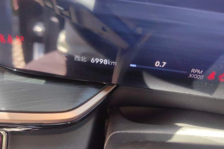 Used Buick Envision 2024 Encore S 25T Ignite Black Style Edition Odometer Close Up