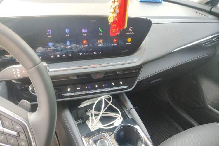 Used Buick Envision 2025 Encore Plus 28T All-Wheel-Drive Platinum Edition Audio And AC Panel