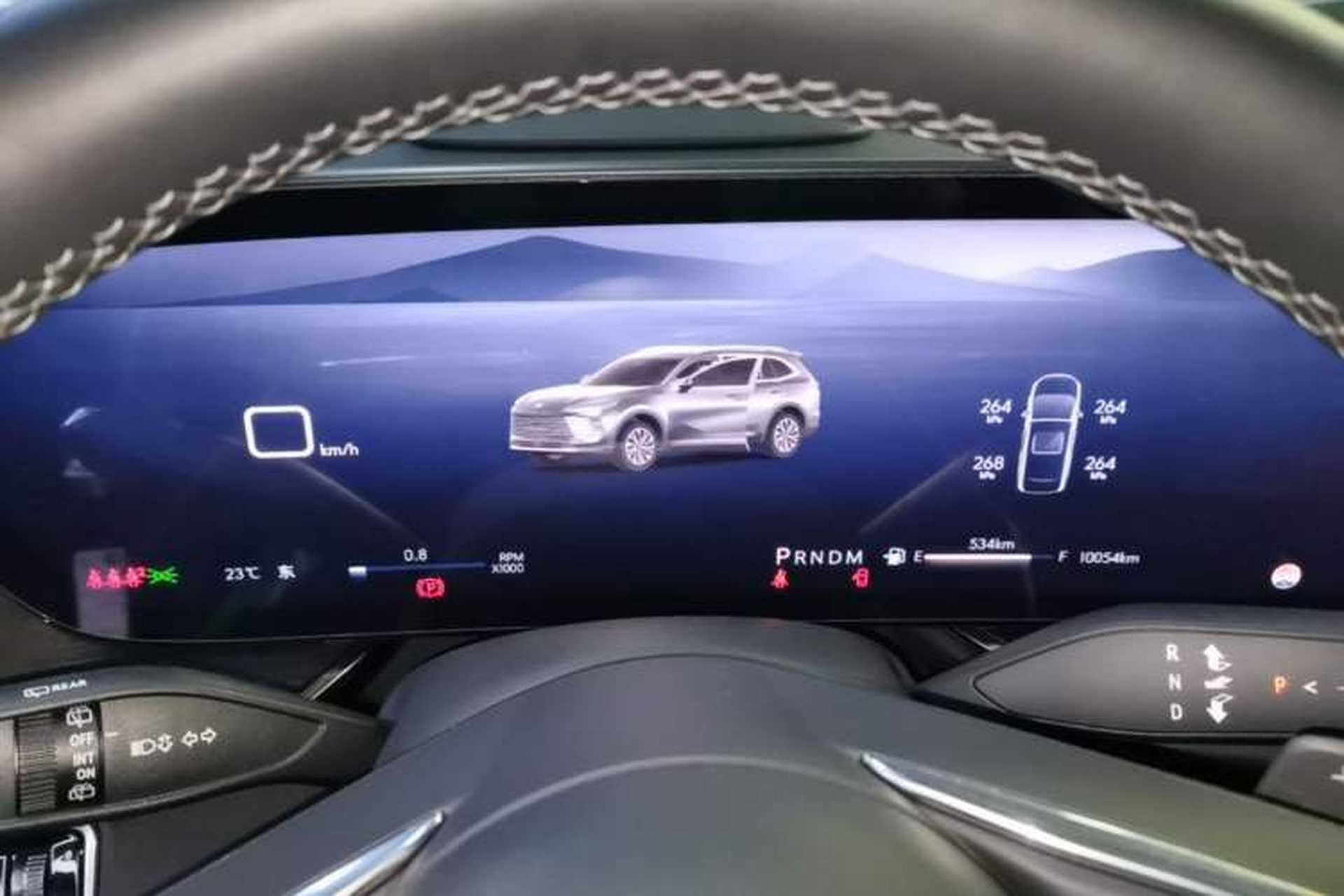 Used Buick Envision 2025 Encore Plus 28T Two-Wheel-Drive Platinum Edition Instrument Cluster