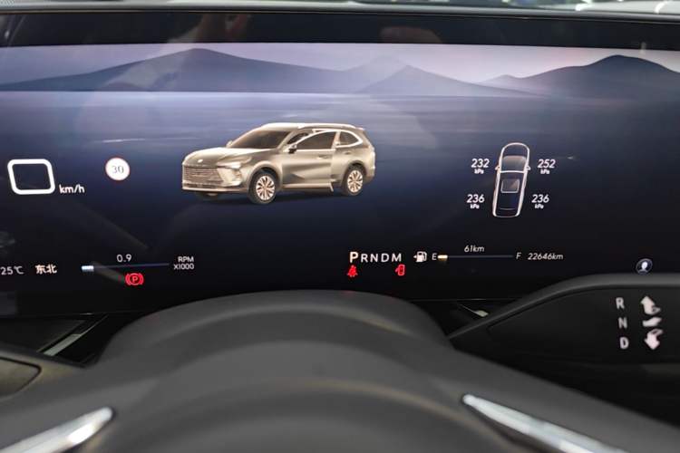 Used Buick Envision 2025 Encore Plus 28T Two-Wheel-Drive Platinum Edition Instrument Cluster