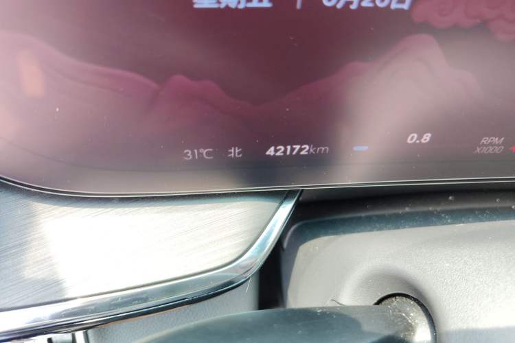Used Buick Envision 2025 Encore Plus 28T Two-Wheel-Drive Platinum Edition Odometer Close Up