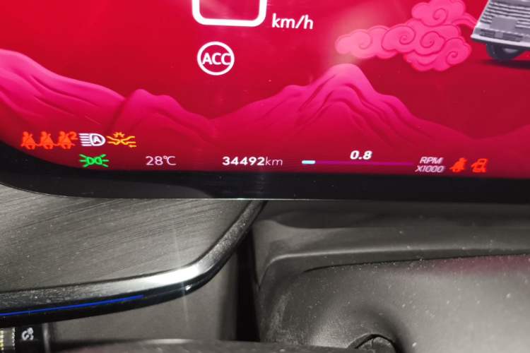 Used Buick Envision 2025 Encore Plus 28T Two-Wheel-Drive Platinum Edition Odometer Close Up