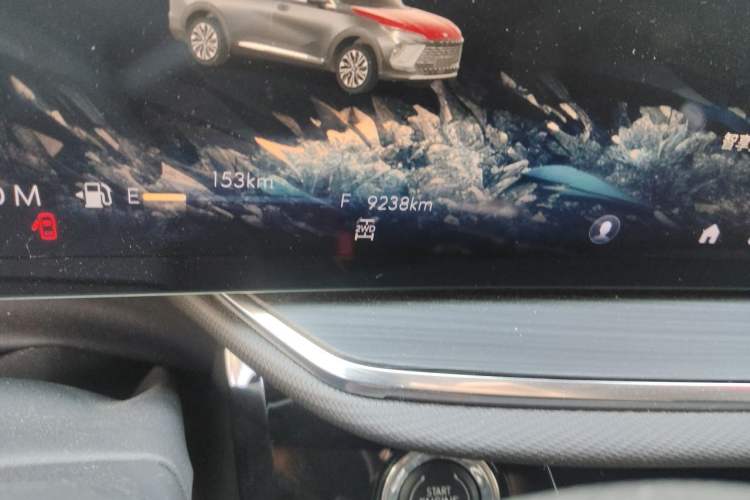 Used Buick Envision 2025 Encore Plus 28T All-Wheel-Drive Platinum Edition Odometer Close Up