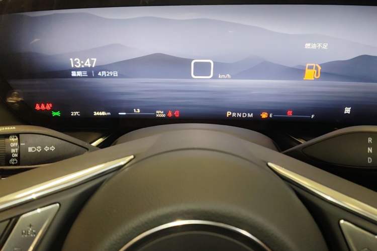 Used Buick Envision 2026 Model Equinox Plus 28T Four-Wheel-Drive Platinum Edition Instrument Cluster