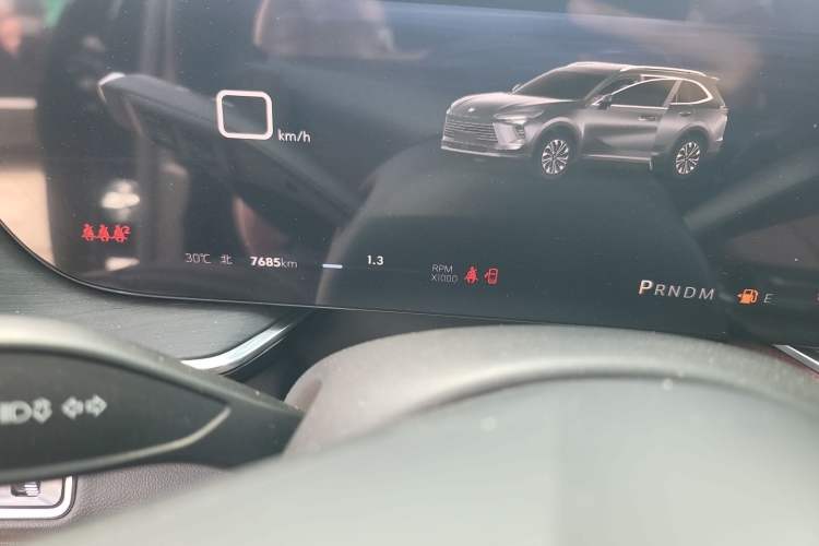 Used Buick Envision 2026 Model Equinox Plus 28T Two-Wheel-Drive Platinum Edition Odometer Close Up