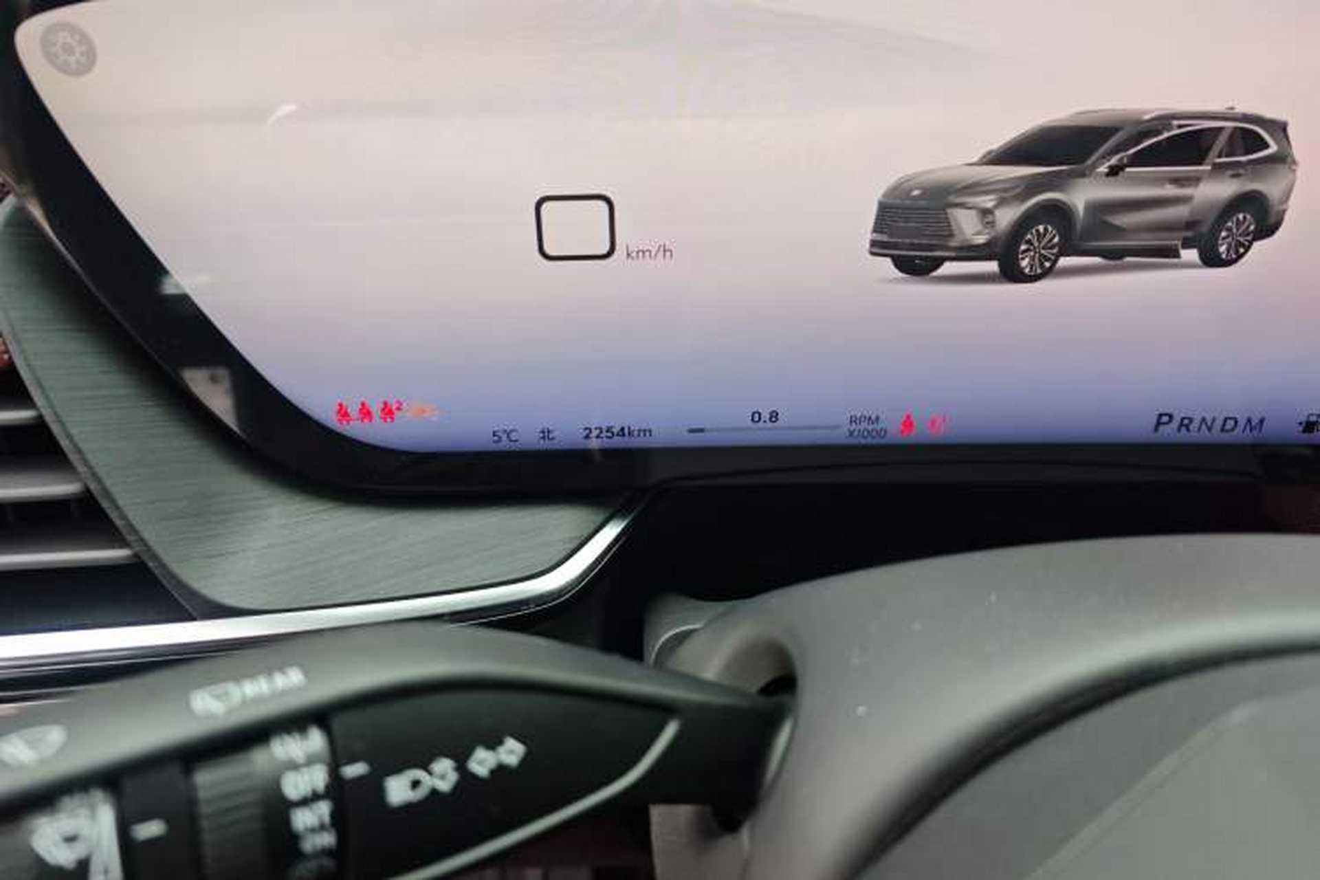 Used Buick Envision 2026 Model Equinox Plus 28T Two-Wheel-Drive Platinum Edition Odometer Close Up