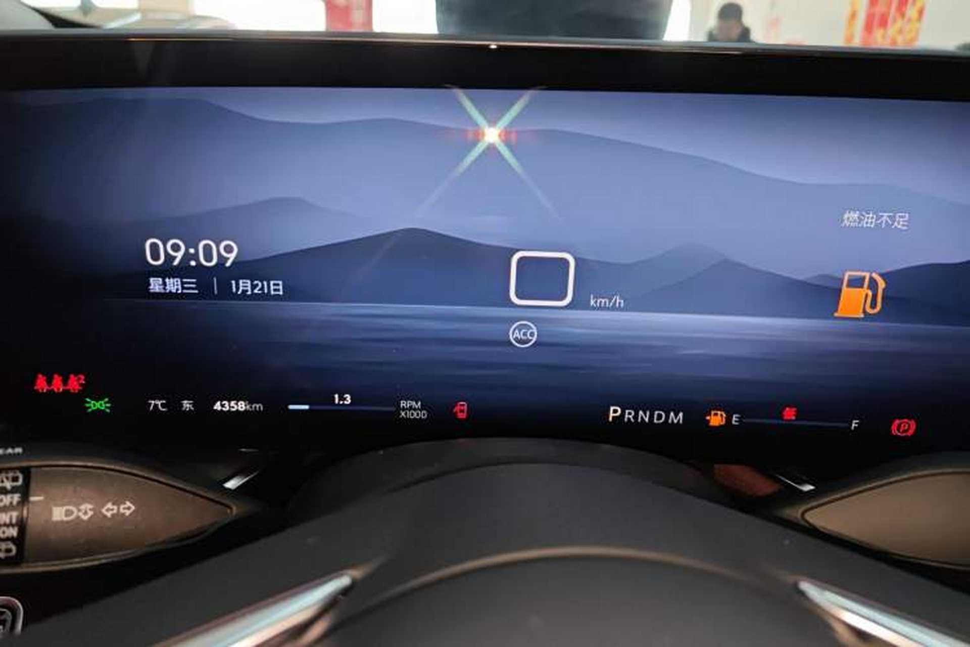 Used Buick Envision 2026 Model Equinox Plus 28T Two-Wheel-Drive Platinum Edition Instrument Cluster