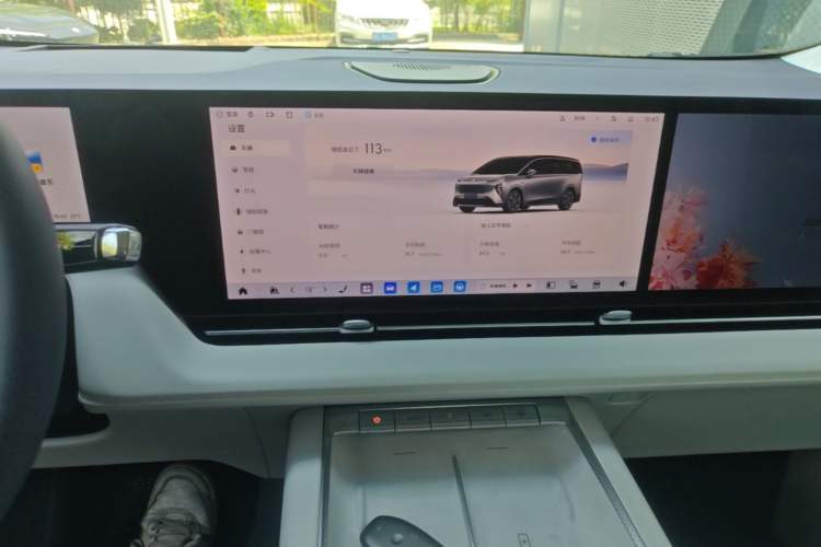 Used Buick Envision Family 2026 Model Pure Electric Luxury Edition Audio And AC Panel