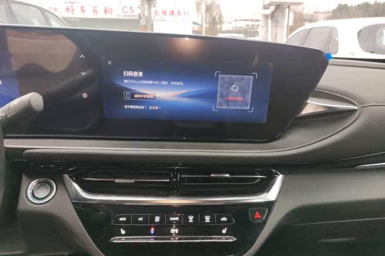 Used Buick Envista 2022 1.5T GS Fuel-Efficient Version Audio And AC Panel