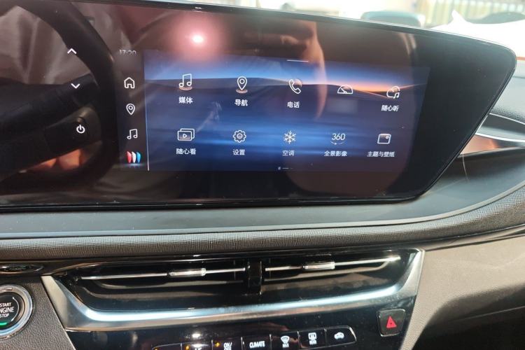 Used Buick Envista 2022 1.5T GS Fuel-Efficient Version Audio And AC Panel