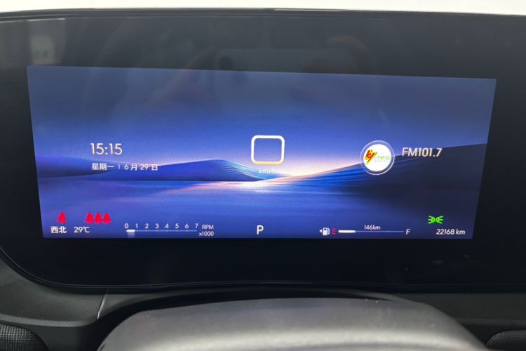 Used Buick Envista 2022 1.5T Enjoyment Edition Odometer Close Up