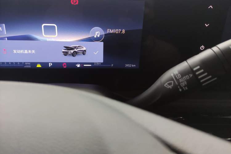 Used Buick Envista 2022 1.5T GS Fuel-Efficient Version Odometer Close Up
