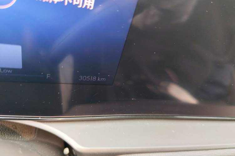 Used Buick Envista 2022 1.5T GS Fuel-Efficient Version Odometer Close Up