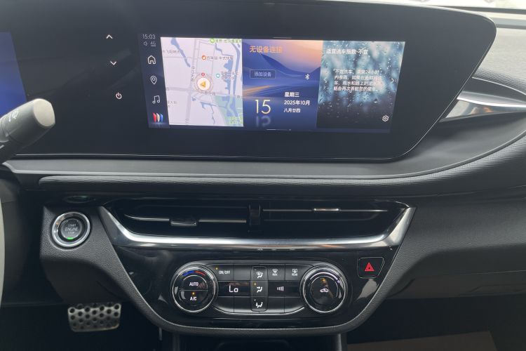 Used Buick Envista 2022 1.5T GS Trendy Ignition Edition Audio And AC Panel