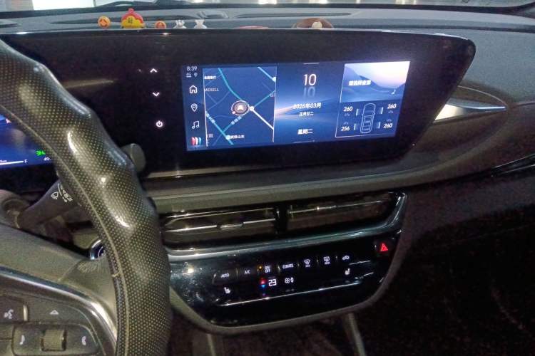 Used Buick Envista 2022 1.5T GS Fuel-Efficient Version Audio And AC Panel