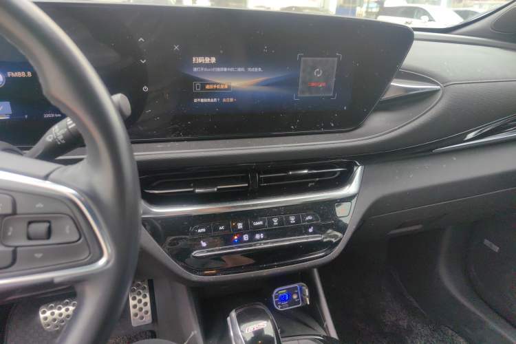 Used Buick Envista 2022 1.5T GS Fuel-Efficient Version Audio And AC Panel