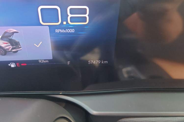 Used Buick Envista 2022 1.5T Smart Edition Odometer Close Up