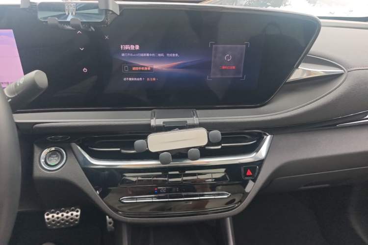 Used Buick Envista 2022 1.5T GS Fuel-Efficient Version Audio And AC Panel