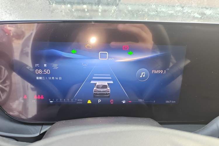 Used Buick Envista 2022 1.5T Smart Edition Instrument Cluster