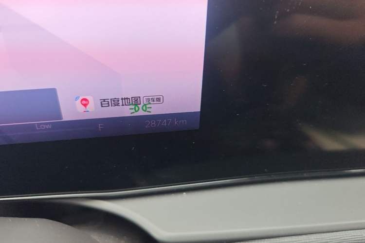 Used Buick Envista 2022 1.5T GS Fuel-Efficient Version Odometer Close Up