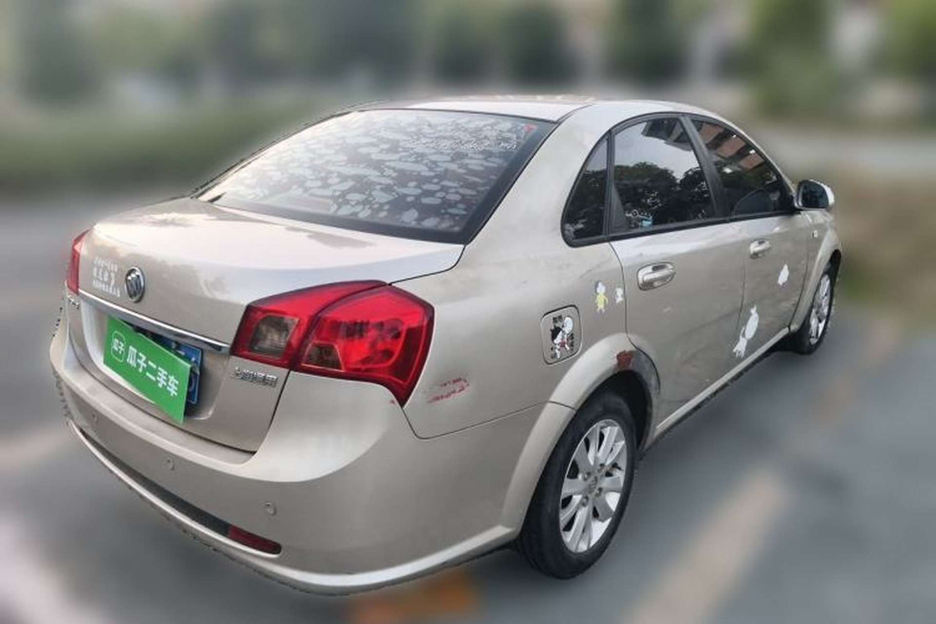 Used Buick Excelle 2013 1.5L Automatic Luxury Model Rear Right 45 Deg