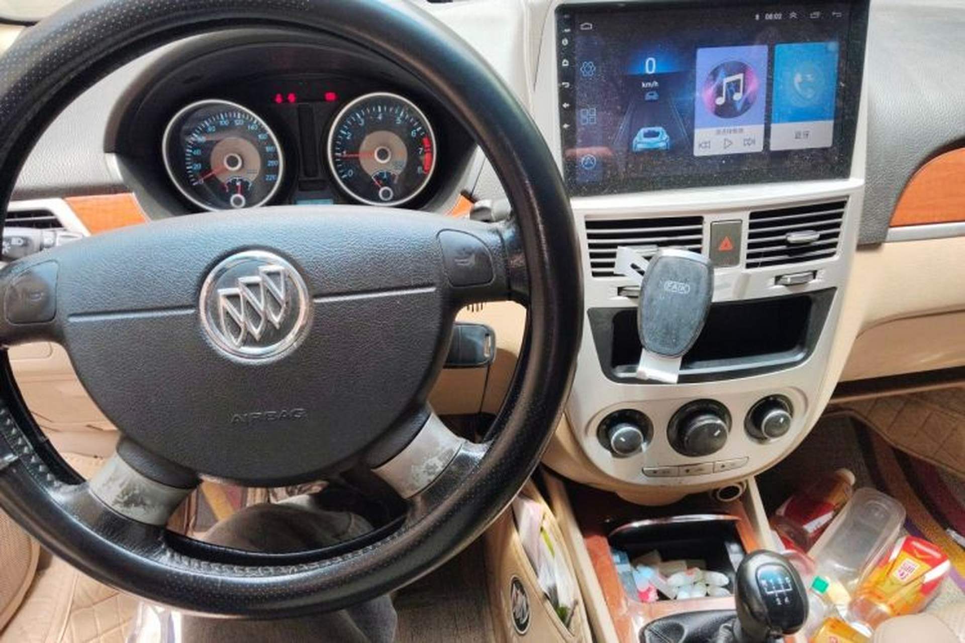 Used Buick Excelle 2013 1.5L Manual Luxury Model Audio And AC Panel