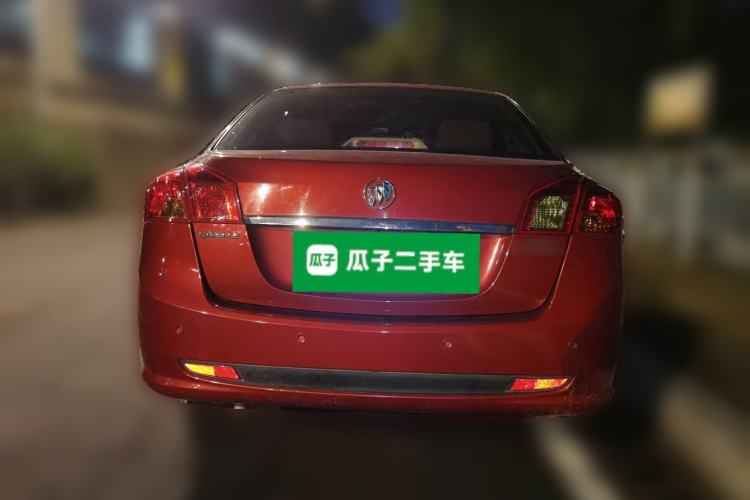 Used Buick Excelle 2013 1.5L Automatic Luxury Model Rear