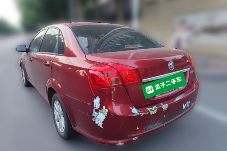 Used Buick Excelle 2013 1.5L Automatic Classic Model Rear Left 45 Deg