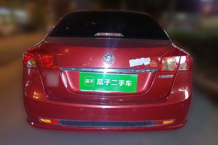 Used Buick Excelle 2013 1.5L Automatic Classic Model Rear