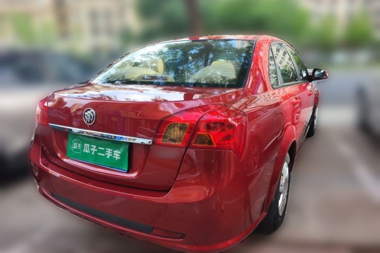 Used Buick Excelle 2013 1.5L Automatic Classic Model Rear Right 45 Deg