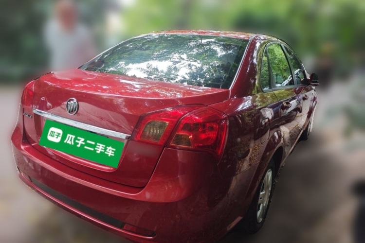 Used Buick Excelle 2013 1.5L Manual Classic Model Rear Right 45 Deg