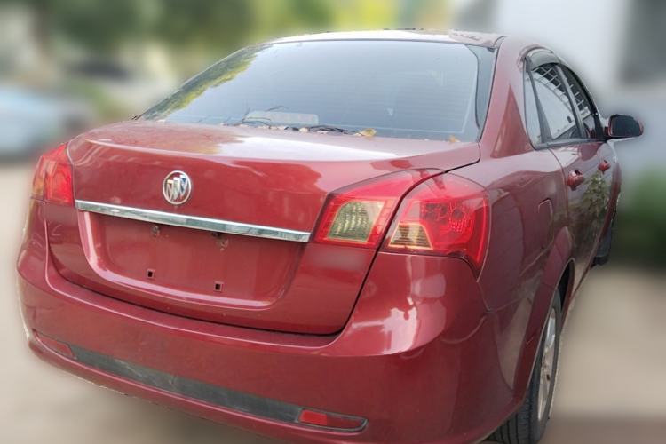 Used Buick Excelle 2013 1.5L Automatic Classic Model Rear Right 45 Deg