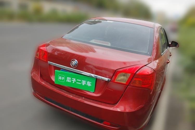 Used Buick Excelle 2013 1.5L Automatic Classic Model Rear Right 45 Deg