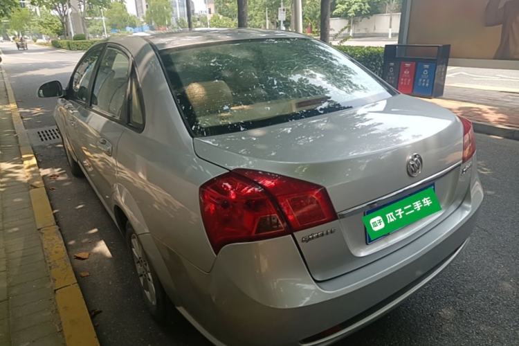 Used Buick Excelle 2013 1.5L Manual Classic Model Rear Left 45 Deg
