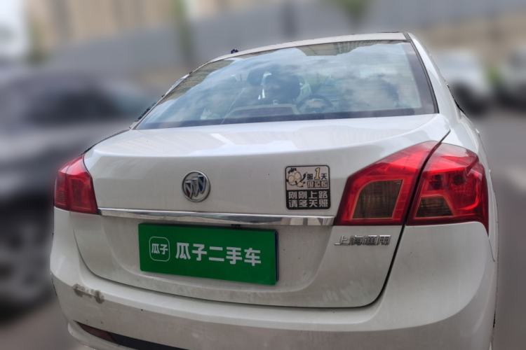 Used Buick Excelle 2013 1.5L Automatic Classic Model Rear