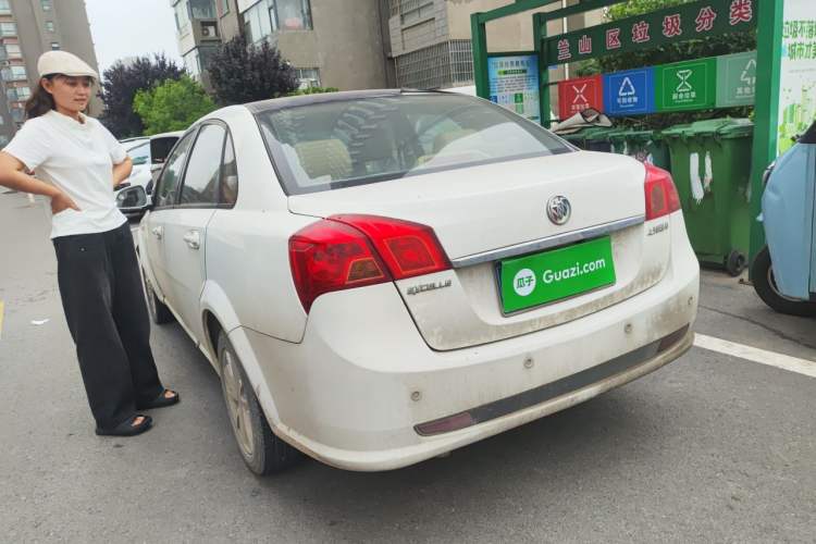 Used Buick Excelle 2013 1.5L Automatic Luxury Model Rear Left 45 Deg