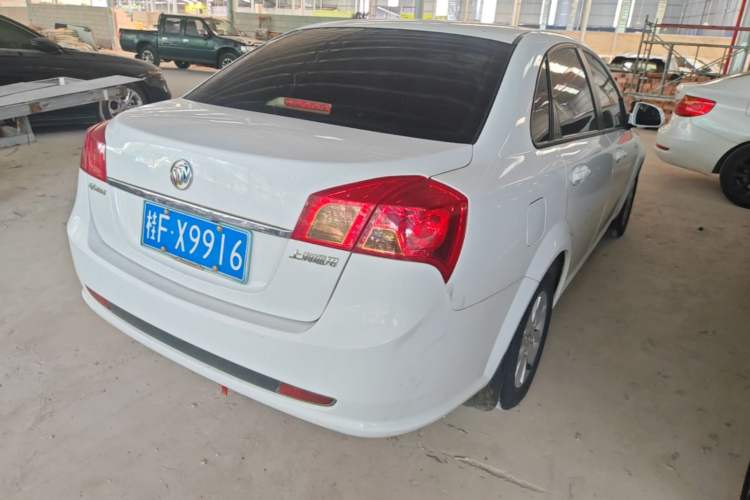 Used Buick Excelle 2013 1.5L Automatic Classic Model Rear Right 45 Deg